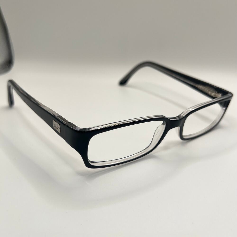 Ray-Ban RB5092 2034 Black Rectangle Eyeglasses 52-15 135 Frames Only